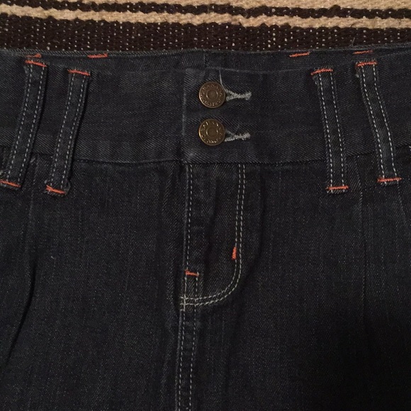 Banana Republic High-Waist Sexy Slit Denim Pencil - Picture 4 of 5